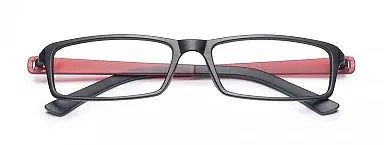 OCCHIALE DA LETTURA PREMONTATO TWINS SILVER LIGHT NERO/ROSSO +2,50 OCCHIALE DA LETTURA PREMONTATO TWINS SILVER LIGHT NERO/ROSSO +2,50