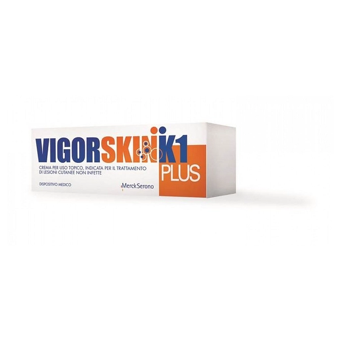 Vigorskin K1 Plus Crema Per Lesioni Cutanee Non Infette 100 Ml