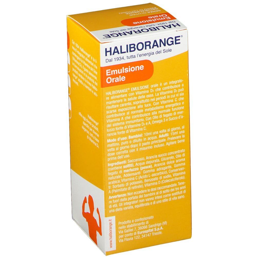 HALIBORANGE EMULSIONE ORALE 150 ML