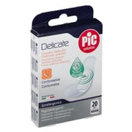 CEROTTO PIC DELICATE 19X72 MM ANTIBATTERICO 20 PEZZI