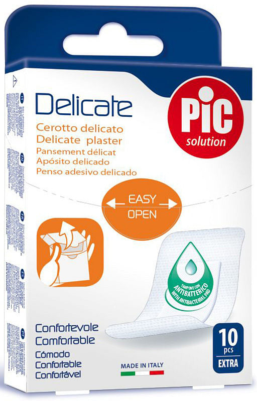 Cerotto Pic Delicate Extra Antibatterico 10 Pezzi