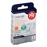 CEROTTO PIC DELICATE STRISCIA BIANCA CON TAMPONE ANTIBATTERICO CM 8X0,5 M