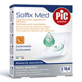 CEROTTO PIC SOFFIX MED IN TNT CON TAMPONE CENTRALE ASSORBENTE STERILE MONOUSO 10X8 CM ANTIBATTERICO 5 PEZZI