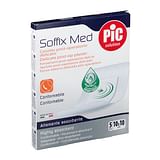 CEROTTO PIC SOFFIX MED IN TNT CON TAMPONE CENTRALE ASSORBENTE STERILE MONOUSO 10X10 CM ANTIBATTERICO 5 PEZZI