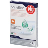 CEROTTO PIC AQUABLOC 5X7 STERILE ANTIBATTERICO 5 PEZZI