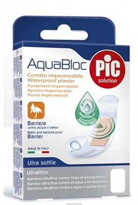 CEROTTO PIC AQUABLOC 10X10CM ANTIBATTERICO 5 PEZZI
