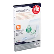 CEROTTO PIC AQUABLOC CM10X15 ANTIBATTERICO 5 PEZZI
