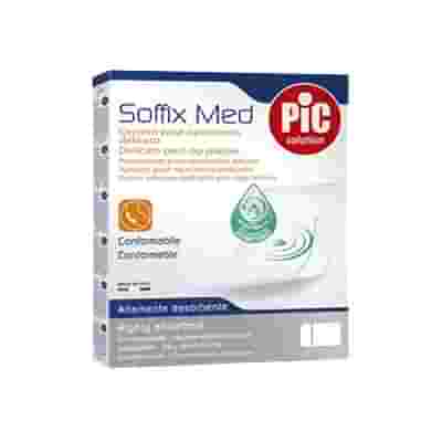 CEROTTO PIC SOFFIX MED IN TNT CON TAMPONE CENTRALE ASSORBENTE STERILE MONOUSO STERILE 25X10 CM ANTIBATTERICO 3 PEZZI
