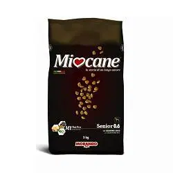 MIOCANE SENIOR 0,6 SALMONE/RISO 3 KG MIOCANE SENIOR 0,6 SALMONE/RISO 3 KG