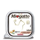 MIOGATTO ADULT SALMONE/GAMBERETTI GRAIN FREE 100 G