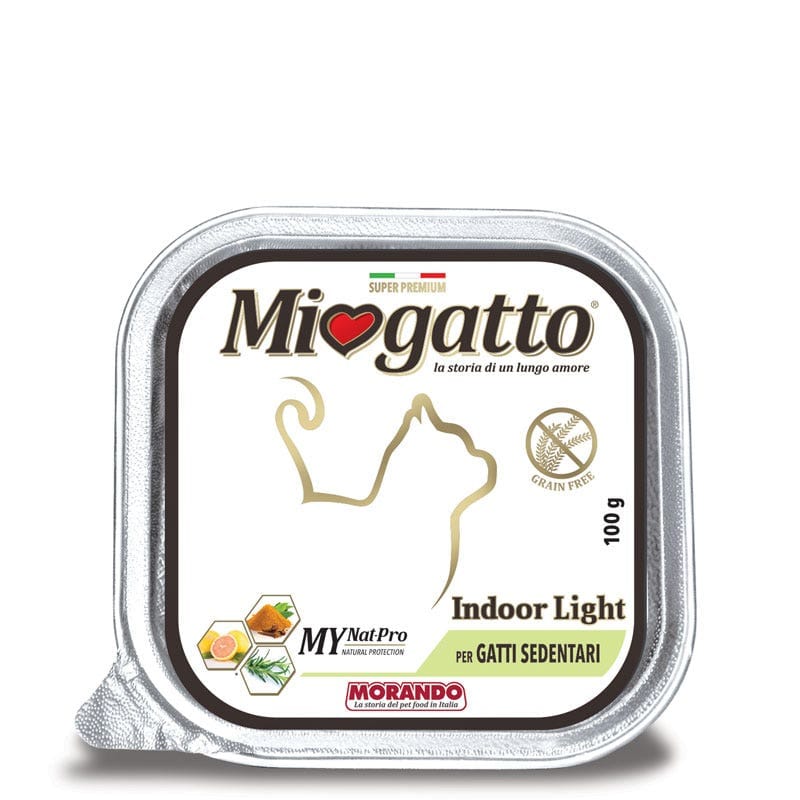 MIOGATTO ADULT INDOOR LIGHT GRAIN FREE 100 G