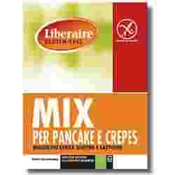 LIBERAIRE MIX PANCAKE/CREPES SENZA GLUTINE E SENZA LATTOSIO BIO 450 G