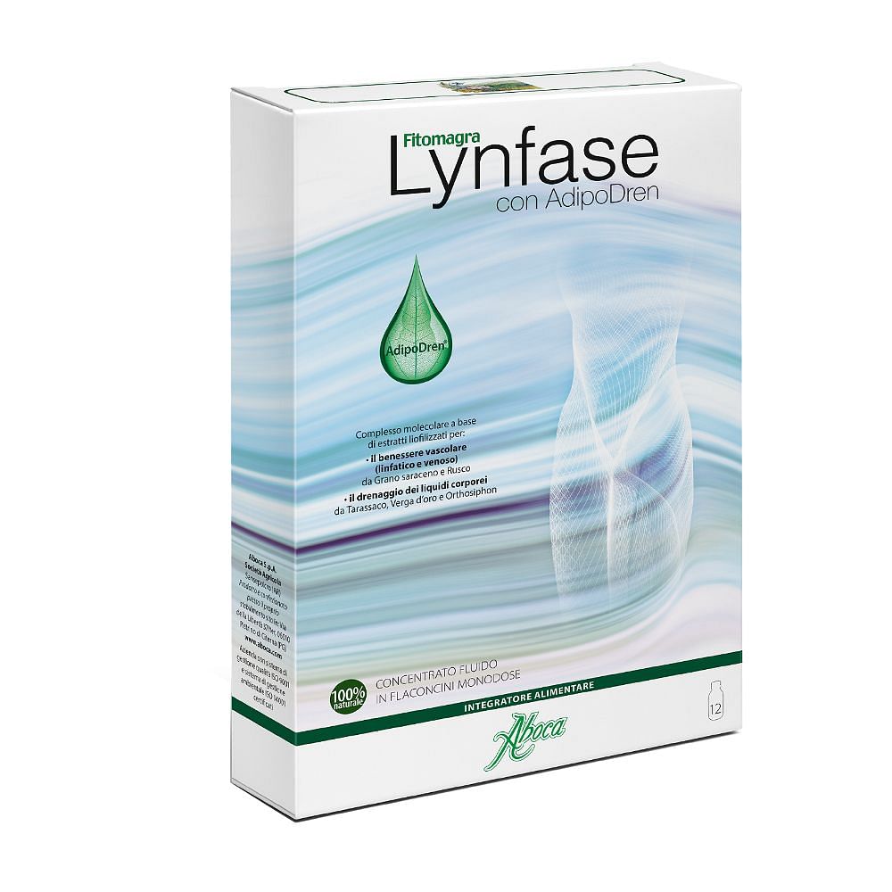 Lynfase Fitomagra 12 Flaconcini 15 G