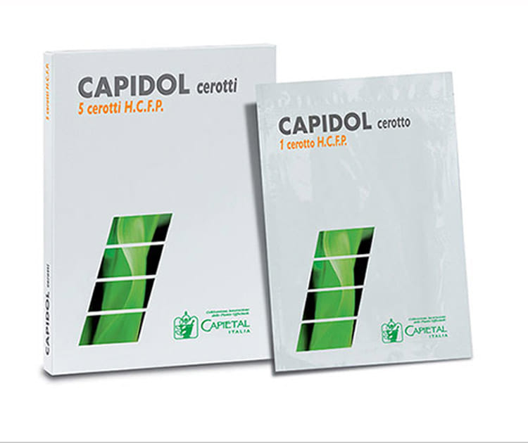 CEROTTO DERMICO CAPIDOL HIGH CONCENTRATION FROZEN PHOSPHOLIPO 5 CEROTTI