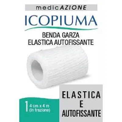 ICOPIUMA BENDA GARZA ELASTICA AUTOFISSANTE CM 4X4 MT ICOPIUMA BENDA GARZA ELASTICA AUTOFISSANTE CM 4X4 MT