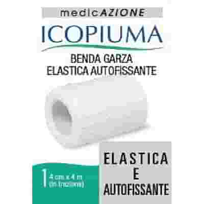 ICOPIUMA BENDA GARZA ELASTICA AUTOFISSANTE CM 4X4 MT