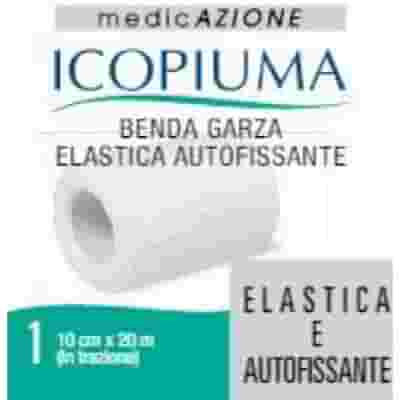 ICOPIUMA BENDA GARZA ELASTICA AUTOFISSANTE CM 10X20 MT