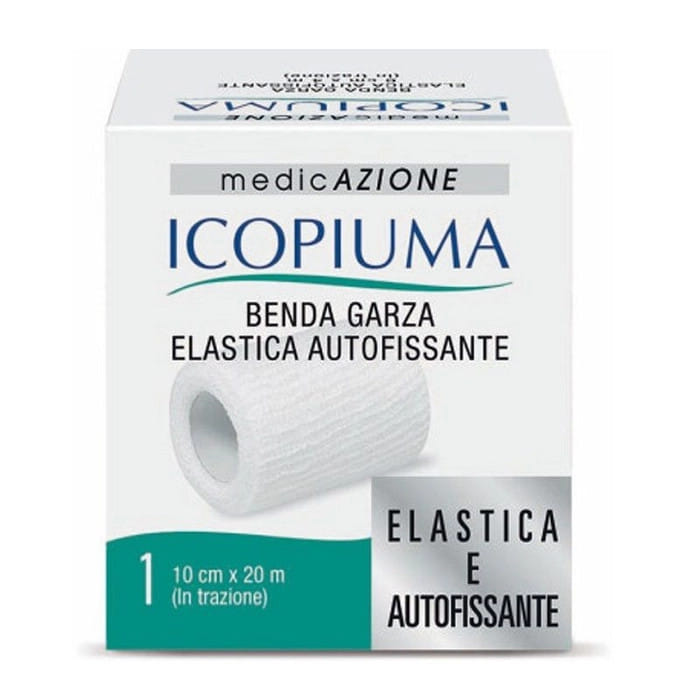 ICOPIUMA BENDA GARZA ELASTICA AUTOFISSANTE CM 10X20 MT