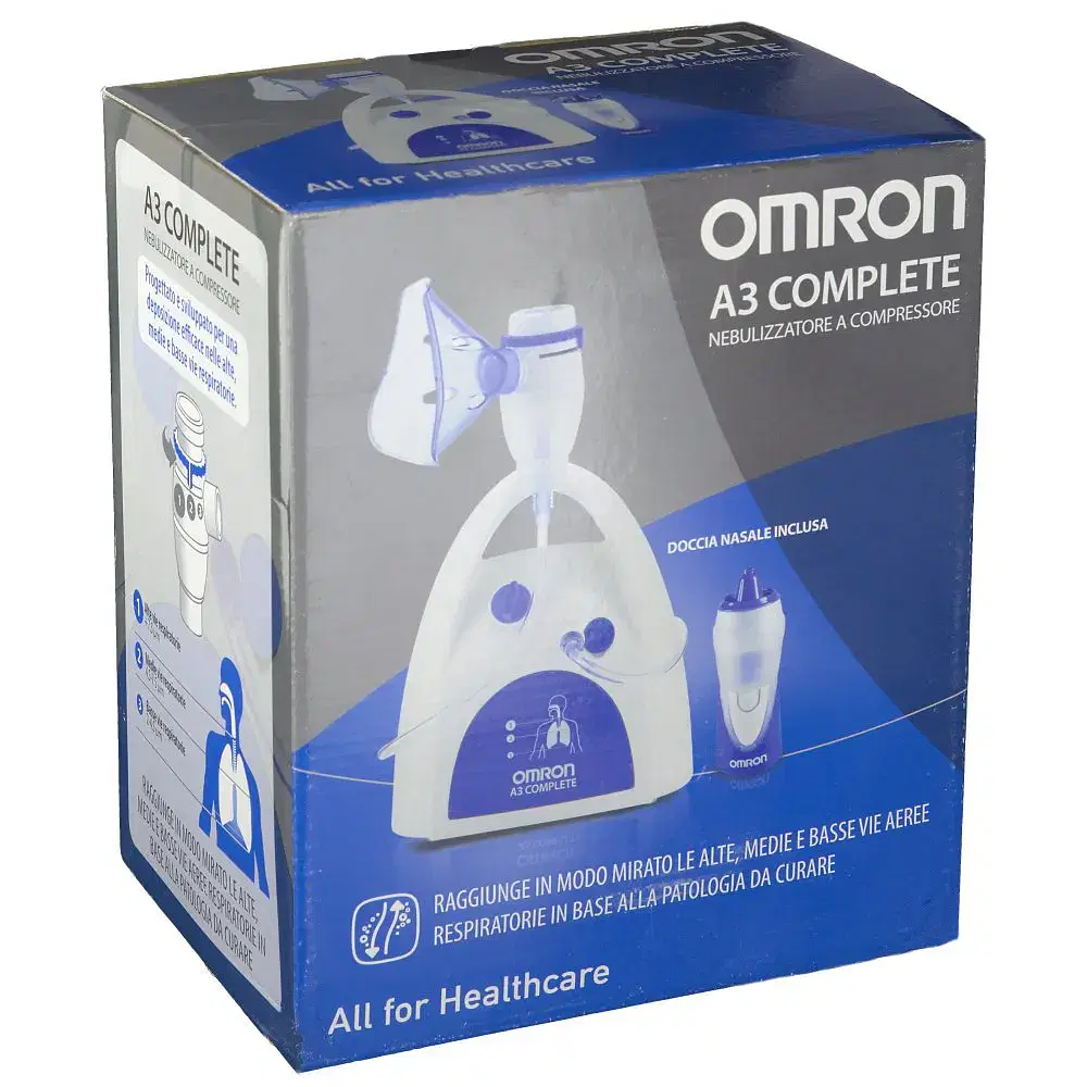 Nebulizzatore Omron A3 Complete Con Doccia Nasale