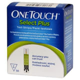 STRISCE MISURAZIONE GLICEMIA ONETOUCH SELECT PLUS 50 STRISCE