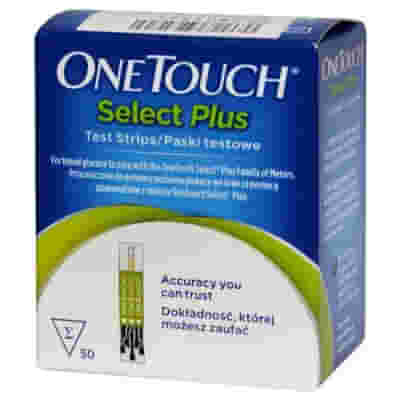 STRISCE MISURAZIONE GLICEMIA ONETOUCH SELECT PLUS 50 STRISCE