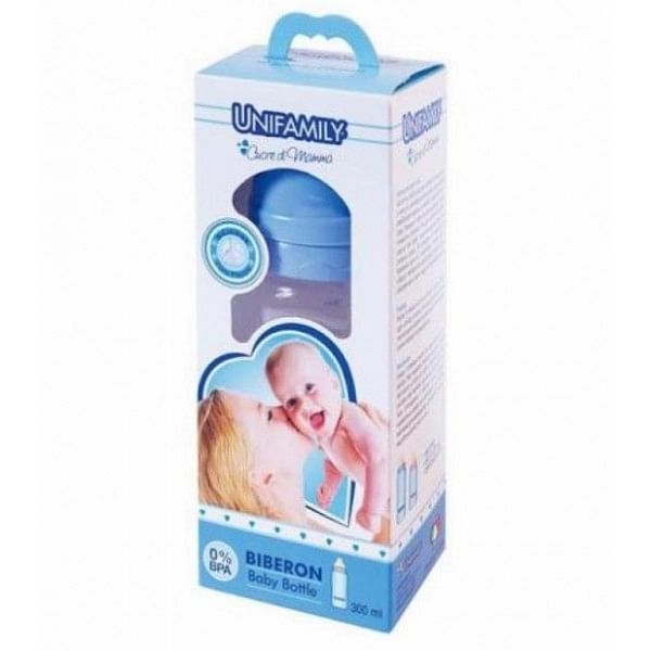 Unifamily Biberon 300 Ml Silicone Pappa Boy