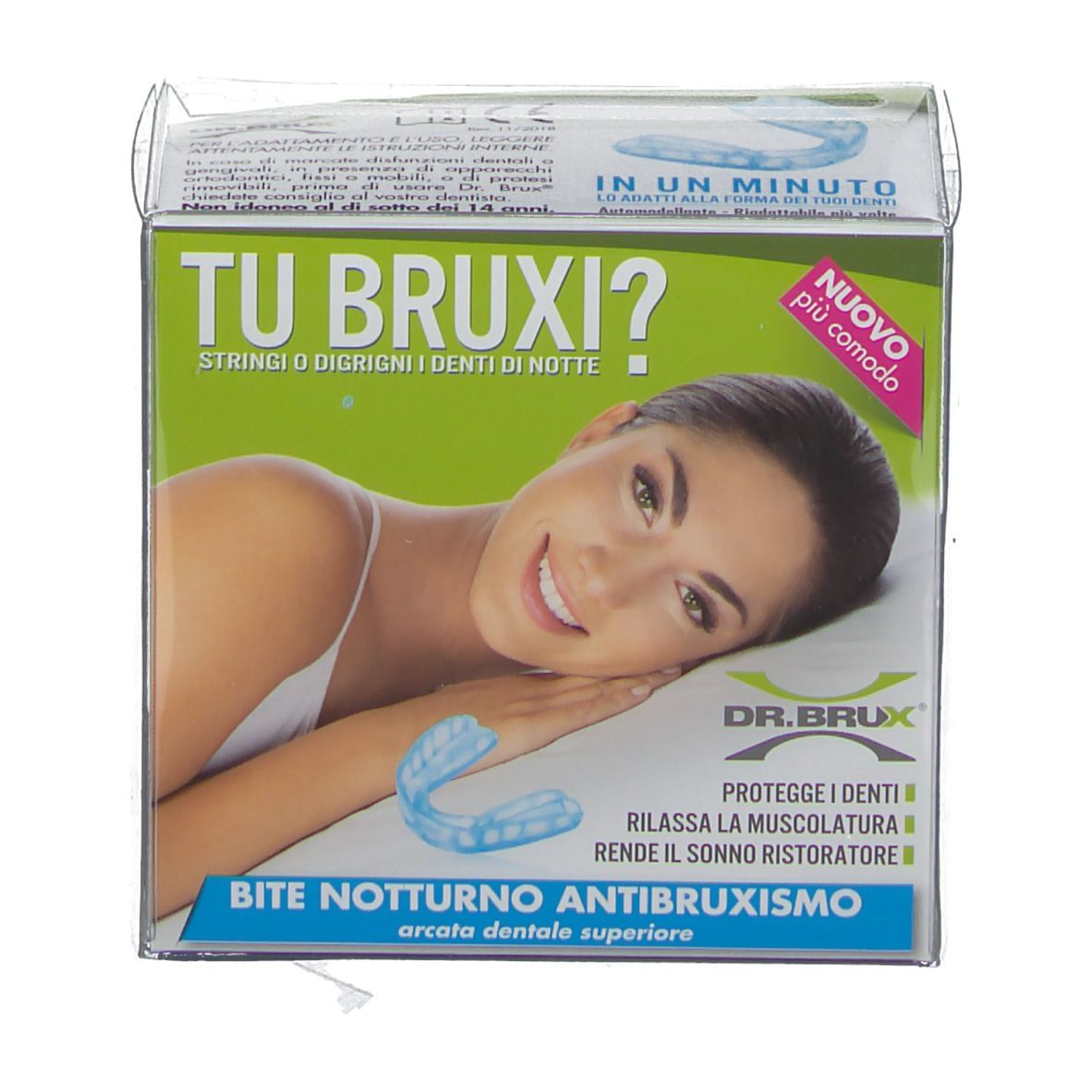 DR BRUX BITE NOTTE SUP AZZURRO