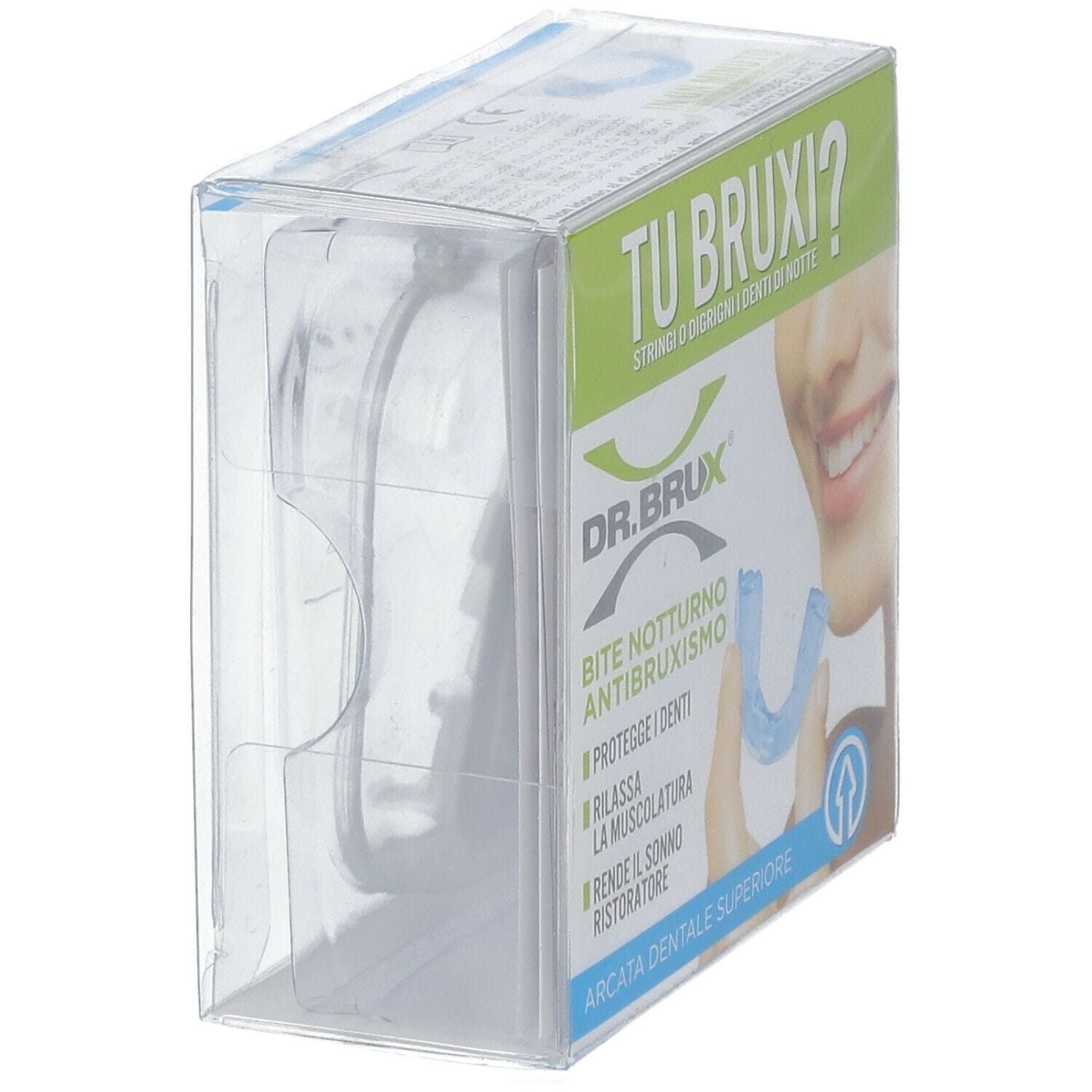 DR BRUX BITE NOTTE SUP TRASPARENTE