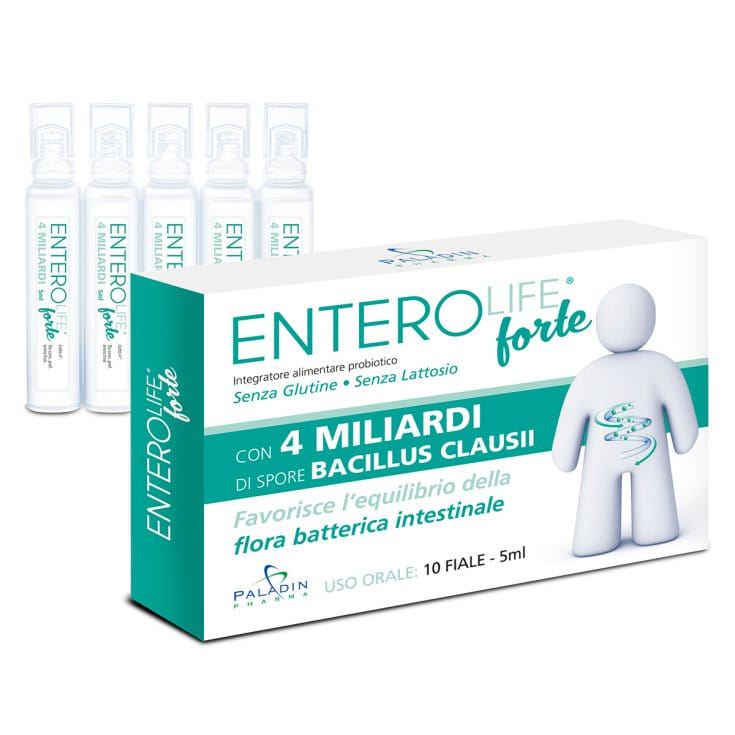 ENTEROLIFE FORTE 4 MILIARDI 20 FIALE DA 5 ML