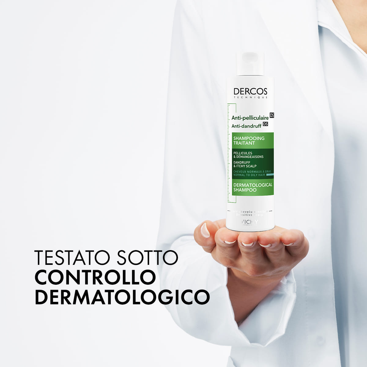 DERCOS SHAMPO ANTIFORFORA GRASSI 200 ML