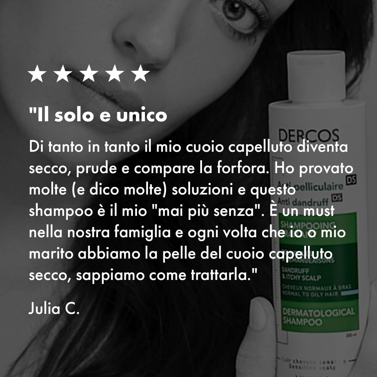 DERCOS SHAMPO ANTIFORFORA GRASSI 200 ML