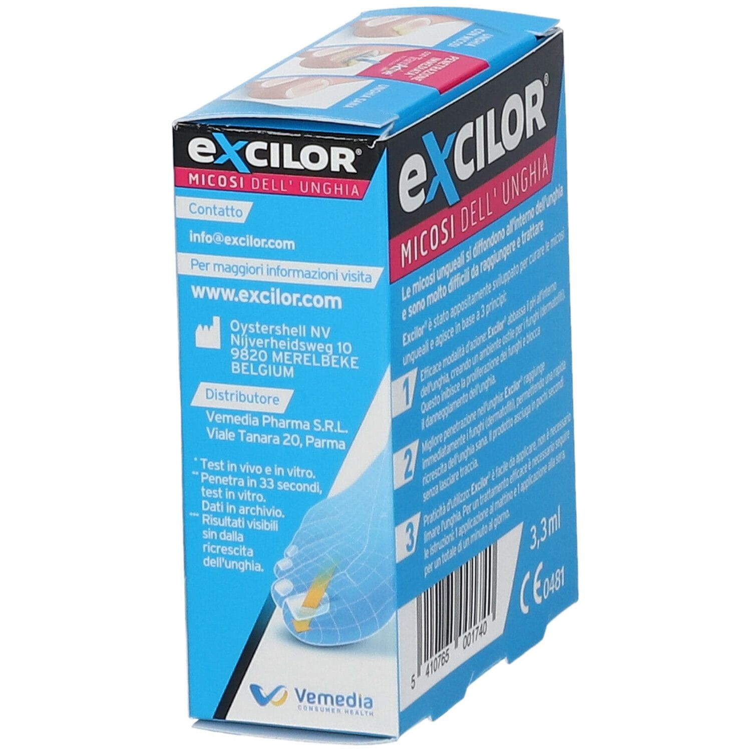 EXCILOR SOLUZIONE UNGUEALE 3,3 ML
