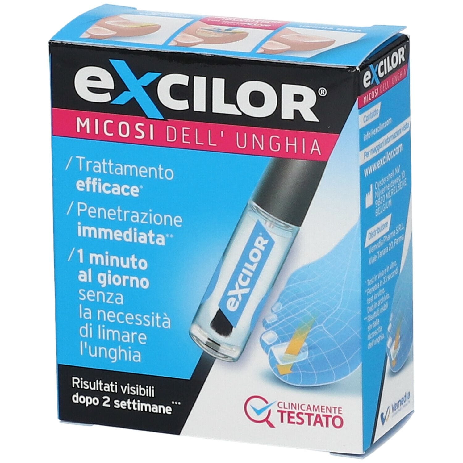 EXCILOR SOLUZIONE UNGUEALE 3,3 ML