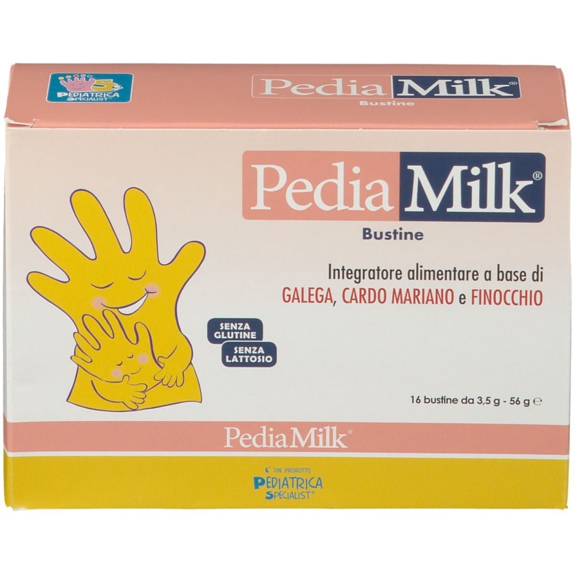 PEDIAMILK 16 BUSTINE DA 3,5 G