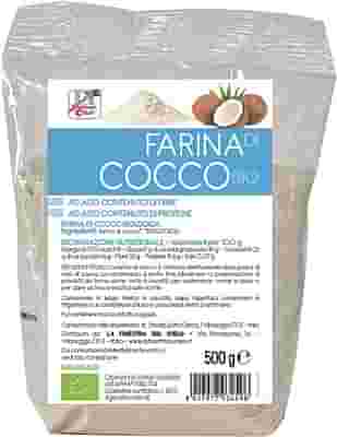FSC FARINA DI COCCO BIO AD ALTO CONTENUTO DI FIBRA 500 G