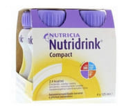 NUTRICIA NUTRIDRINK COMPACT GUSTO BANANA 4 BOTTIGLIE DA 125 ML