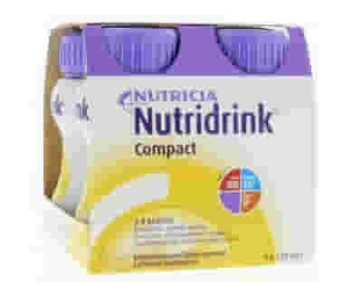NUTRICIA NUTRIDRINK COMPACT GUSTO BANANA 4 BOTTIGLIE DA 125 ML