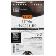 GUAM UPKER KOLOR TINTA CAPELLI 5,0 CASTANO CHIARO CON ALGA UNDARIA PINNATIFIDA