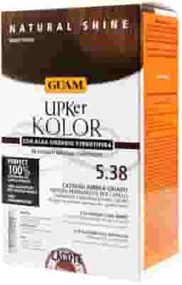 GUAM UPKER KOLOR TINTA CAPELLI 5,38 CASTANO AMBRA CHIARO CON ALGA UNDARIA PINNATIFIDA