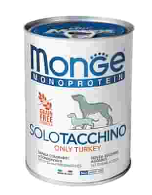 MONGE MONOPROTEICO 100% TACCHINO 400 G