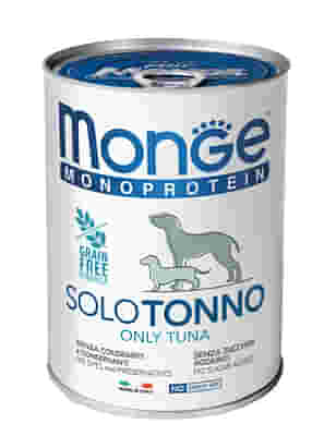 MONGE MONOPROTEICO 100% TONNO 400 G