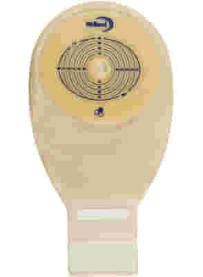 SACCA PER ILEOSTOMIA RITAGLIABILE OPACA AURUM ILEO DIAMETRO 13-60X80 MM 30 PEZZI