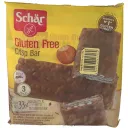 SCHAR CRISP BAR WAFERS CON NOCCIOLE RICOPERTI DI RISO SOFFIATO E CIOCCOLATO AL LATTE 3 PORZIONI DA 35 G