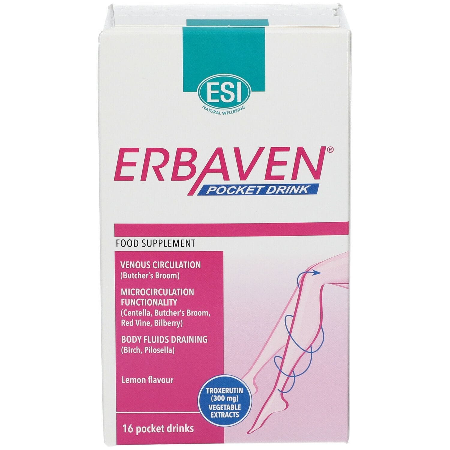 ESI ERBAVEN POCKET DRINK 16 POCKET DRINK DA 20 ML GUSTO LIMONE