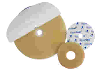 ANELLI IN IDROCOLLOIDE HYPERSEAL ADESIVI PROTETTIVI PER PELLLE PERISTOMALE CON MIELE DI MANUKA DIAMETRO ESTERNO 50 MM DIAMETRO FORO INTERNO 19 MM SPESSORE 4MM 20 PEZZI