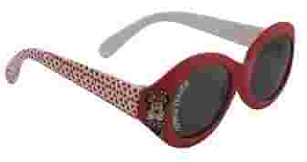 OCCHIALI DA SOLE INFANT GIRLS MINNIE ROSSO CON ASTINE CUORICINI