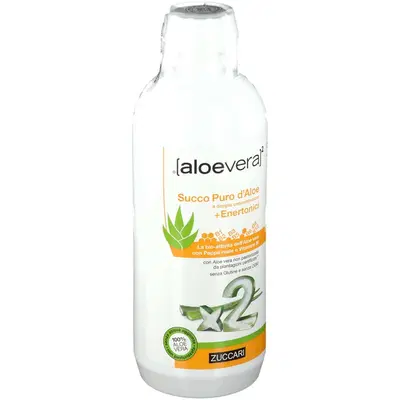 ALOEVERA2 SUCCO PURO D'ALOE DOPPIA CONCENTRAZIONE + ENERTONICI 1 LITRO ALOEVERA2 SUCCO PURO D'ALOE DOPPIA CONCENTRAZIONE + ENERTONICI 1 LITRO