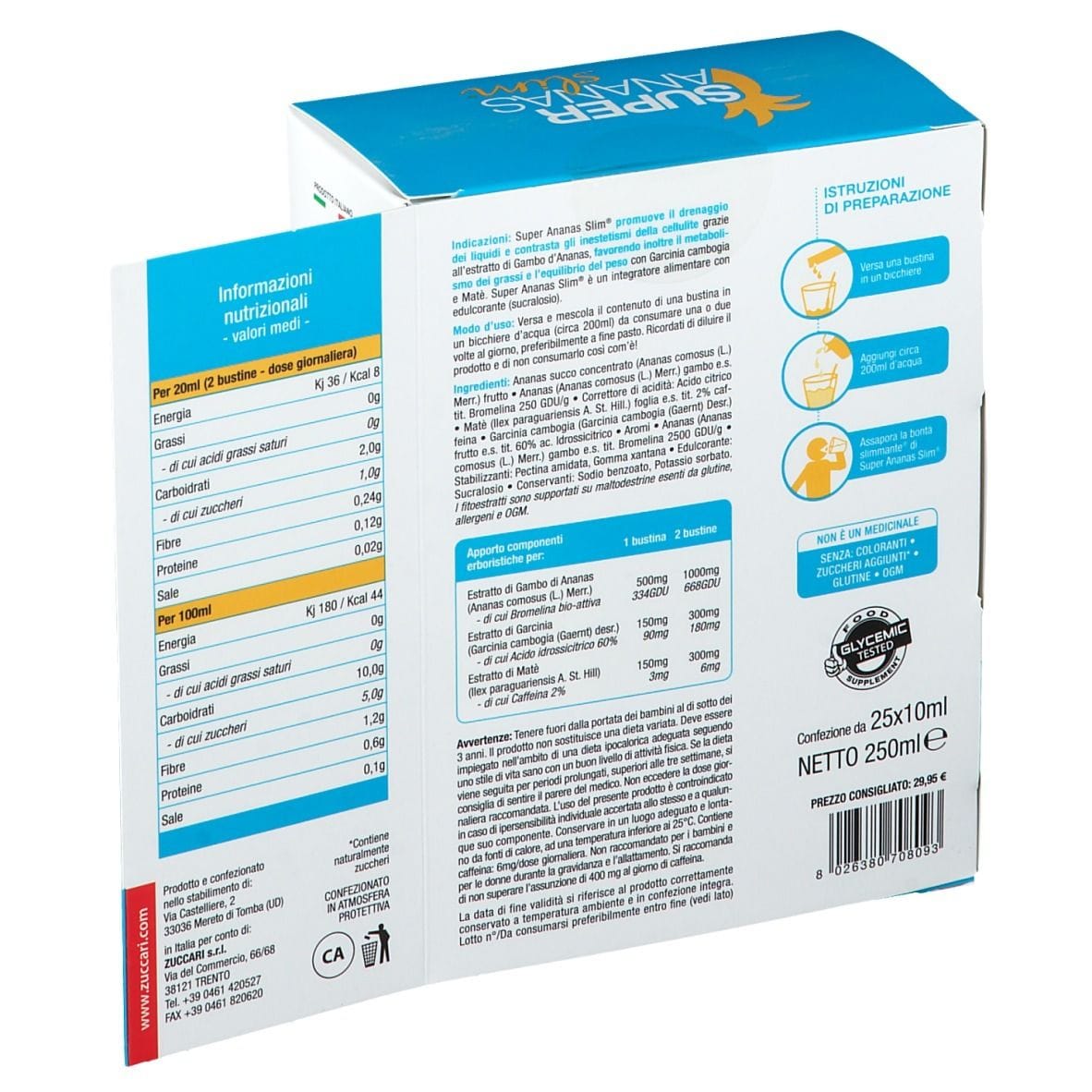 SUPER ANANAS SLIM 25 BUSTINE