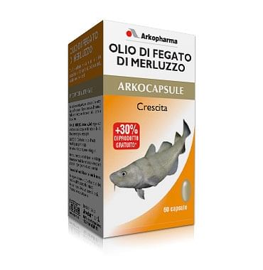 Arko Capsule Olio Fegato Merluzzo 60 Capsule