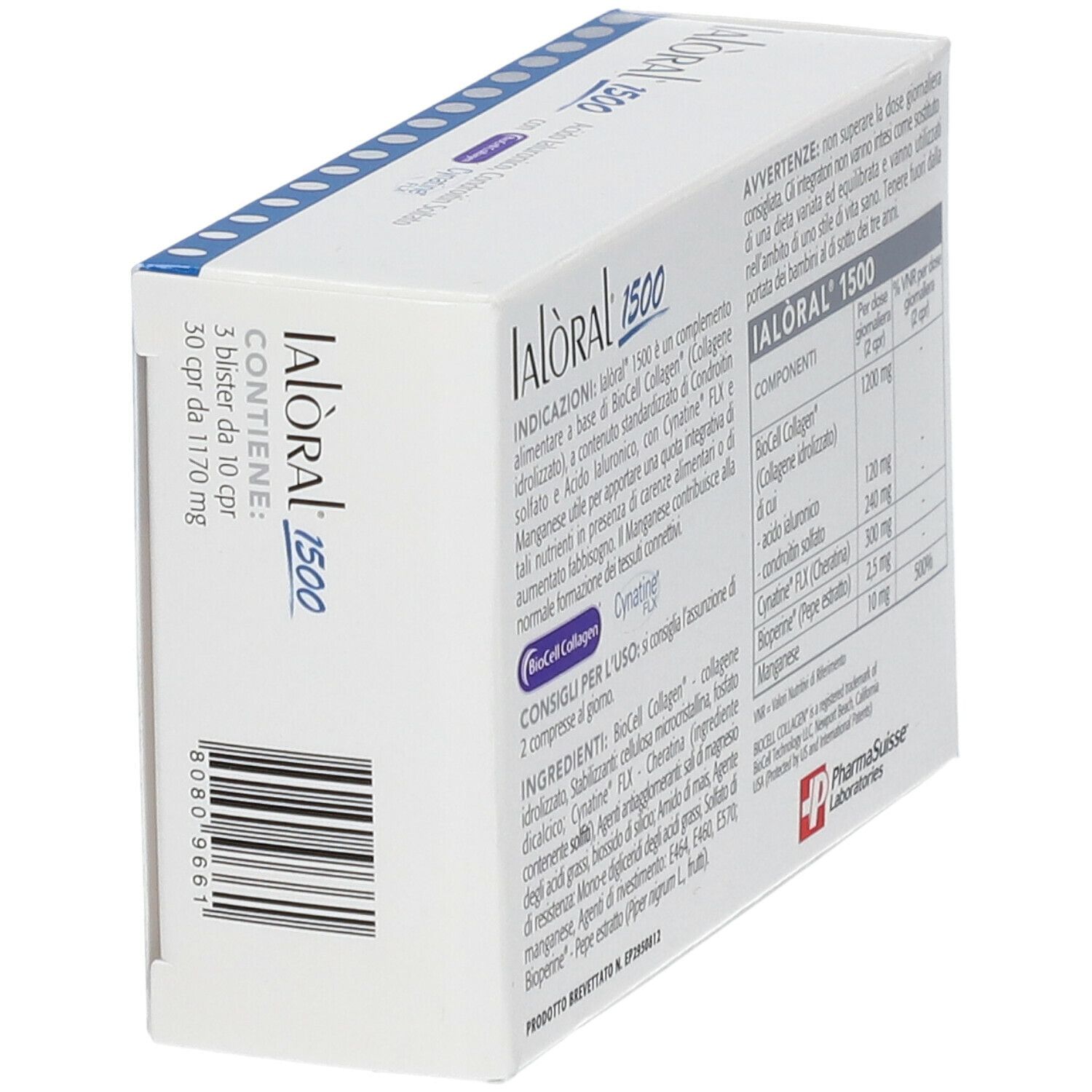 IALORAL 1500 30 COMPRESSE